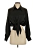 Silk & Salt Black Long Sleeve Blouse Size S - photo 1