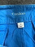 Caslon Solid Blue Shorts Size 8 - photo 3