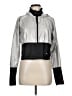 Puma 100% Polyester Metallic Silver Track Jacket Size M - photo 1
