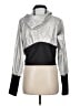 Puma 100% Polyester Metallic Silver Track Jacket Size M - photo 2
