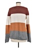 Pinque Color Block Orange Pullover Sweater Size M - photo 2