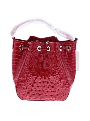 Brahmin Leather Bucket Bag (view 2)