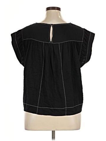 Adrianna Papell Short Sleeve Blouse (view 2)