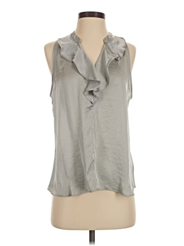 CAbi Sleeveless Button-Down Shirt (view 1)