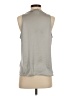 CAbi Gray Sleeveless Button-Down Shirt Size S - photo 2