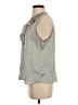 CAbi Gray Sleeveless Button-Down Shirt Size S - photo 5
