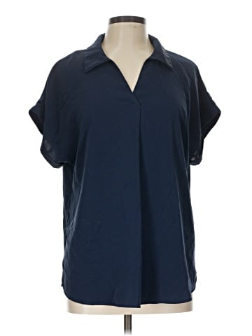 Gaharu Short Sleeve Blouse (view 1)