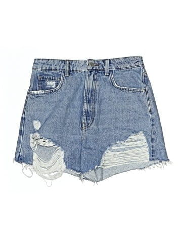 Zara Denim Shorts (view 1)