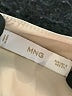 MNG 100% Polyester Ivory Sleeveless Blouse Size S - photo 7