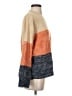 Merokeety 100% Acrylic Color Block Orange Pullover Sweater Size S - photo 4