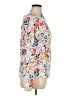 Unbranded Floral Orange Long Sleeve Blouse Size XL - photo 4