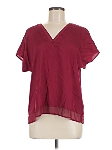 DKNY Short Sleeve Blouse (view 1)