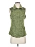 Faded Glory 100% Polyester Green Sweater Vest Size S - photo 1