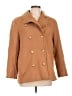 Lands' End Tan Wool Coat Size 10 - photo 1