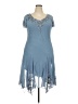 Jkara 100% Polyester Blue Cocktail Dress Size 18 - photo 1