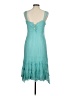 Komarov 100% Polyester Teal Cocktail Dress Size M - photo 2
