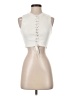 Zara Ivory Sleeveless Blouse Size S - photo 1