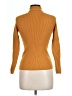 M&S 100% Polyamide Orange Long Sleeve Turtleneck Size 10 - photo 2