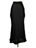 MNG Solid Black Formal Skirt Size XXS - photo 2