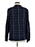 Westbound 100% Cotton Blue Long Sleeve Blouse Size M - photo 2