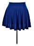 Urban Coco Solid Blue Casual Skirt Size XXL - photo 1
