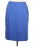 Tahari by ASL Solid Blue Formal Skirt Size 12 - photo 1