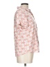 Croft & Barrow Print Pink Short Sleeve Blouse Size L (petite) - photo 4