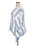 Karen Kane 100% Rayon Blue Poncho Size 3X - photo 5