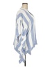 Karen Kane 100% Rayon Blue Poncho Size 3X - photo 4