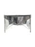 Rebecca Minkoff Metallic Silver Clutch One size - photo 1