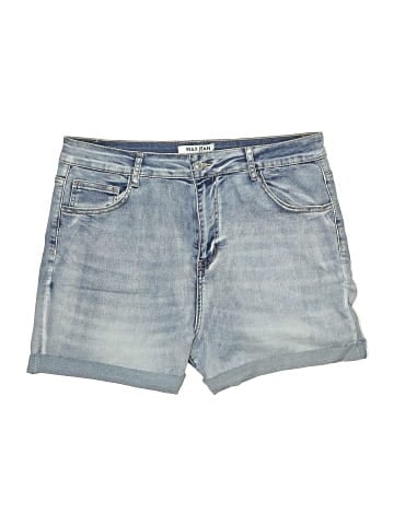 Wax Jean Denim Shorts (view 1)