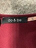 Do & Be Burgundy Cocktail Dress Size S - photo 7
