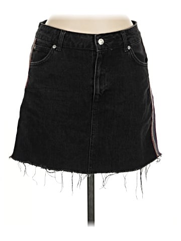 Topshop Denim Skirt (view 1)