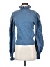 Haute Hippie Blue Turtleneck Sweater Size S - photo 1