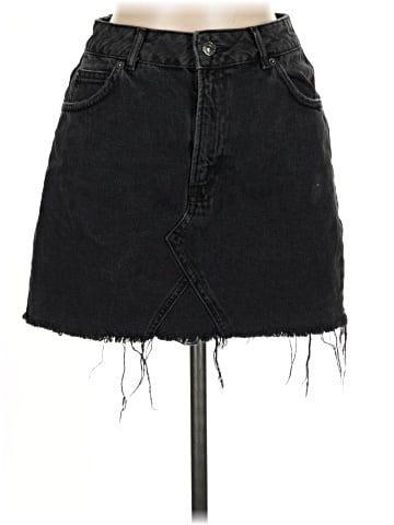 Topshop Denim Skirt (view 1)