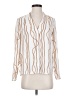 Babaton 100% Polyester Ivory 3/4 Sleeve Blouse Size XS - photo 1