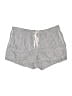 Caslon Stripes Gray Shorts Size L - photo 1