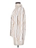 Babaton 100% Polyester Ivory 3/4 Sleeve Blouse Size XS - photo 5