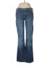 7 For All Mankind 100% Lycra Hearts Blue Jeans Size 29 waist - photo 1