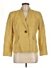 Kasper 100% Polyester Yellow Blazer Size 8 (petite) - photo 1