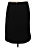 Lord & Taylor 100% Polyester Solid Black Formal Skirt Size 6 - photo 2