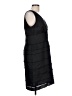 Talbots 100% Linen Solid Black Cocktail Dress Size 12 - photo 4