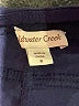 Coldwater Creek Solid Blue Track Pants Size 8 - photo 7