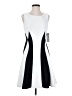 Ivy & Blu Color Block White Cocktail Dress Size 4 - photo 1