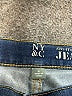 NY&C 100% Cotton Solid Blue Jeans Size 6 - photo 7