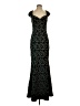 Theia Black Cocktail Dress Size 4 - photo 1