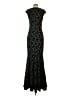 Theia Black Cocktail Dress Size 4 - photo 2