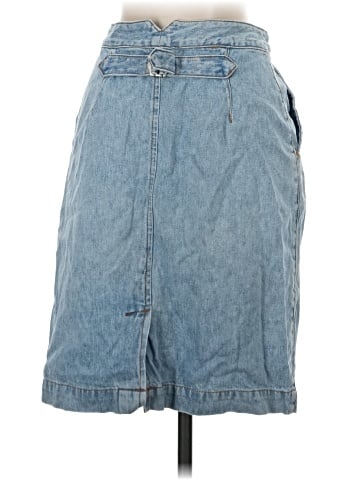 Bill Blass Denim Skirt (view 2)