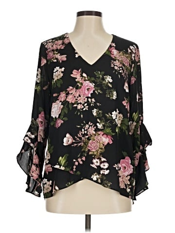 Grace 3/4 Sleeve Blouse (view 1)