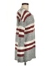No Comment 100% Acrylic Stripes Gray Pullover Sweater Size M - photo 4